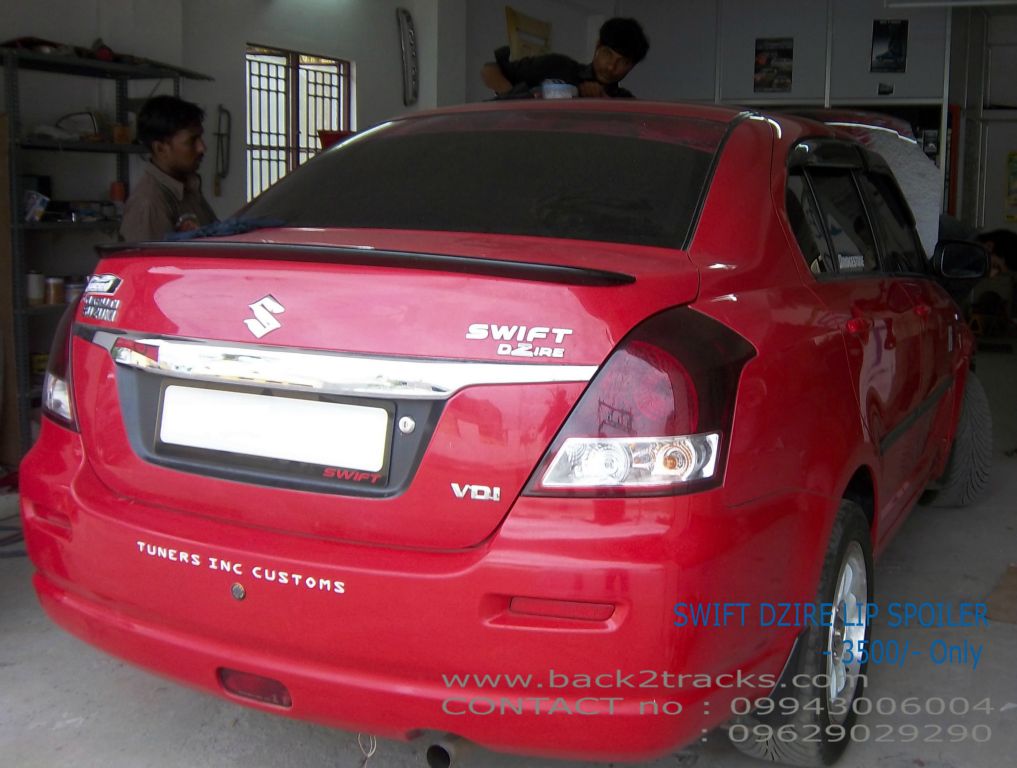 swift dzire spoiler price