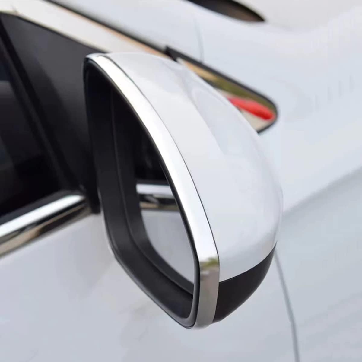 Side Window Chrome Beading Roll Custom Plated Decoration Trim Strip Line Car Door Fender Interior DIY Moulding Trimming Universal for car (10mm, 5m, Silver)