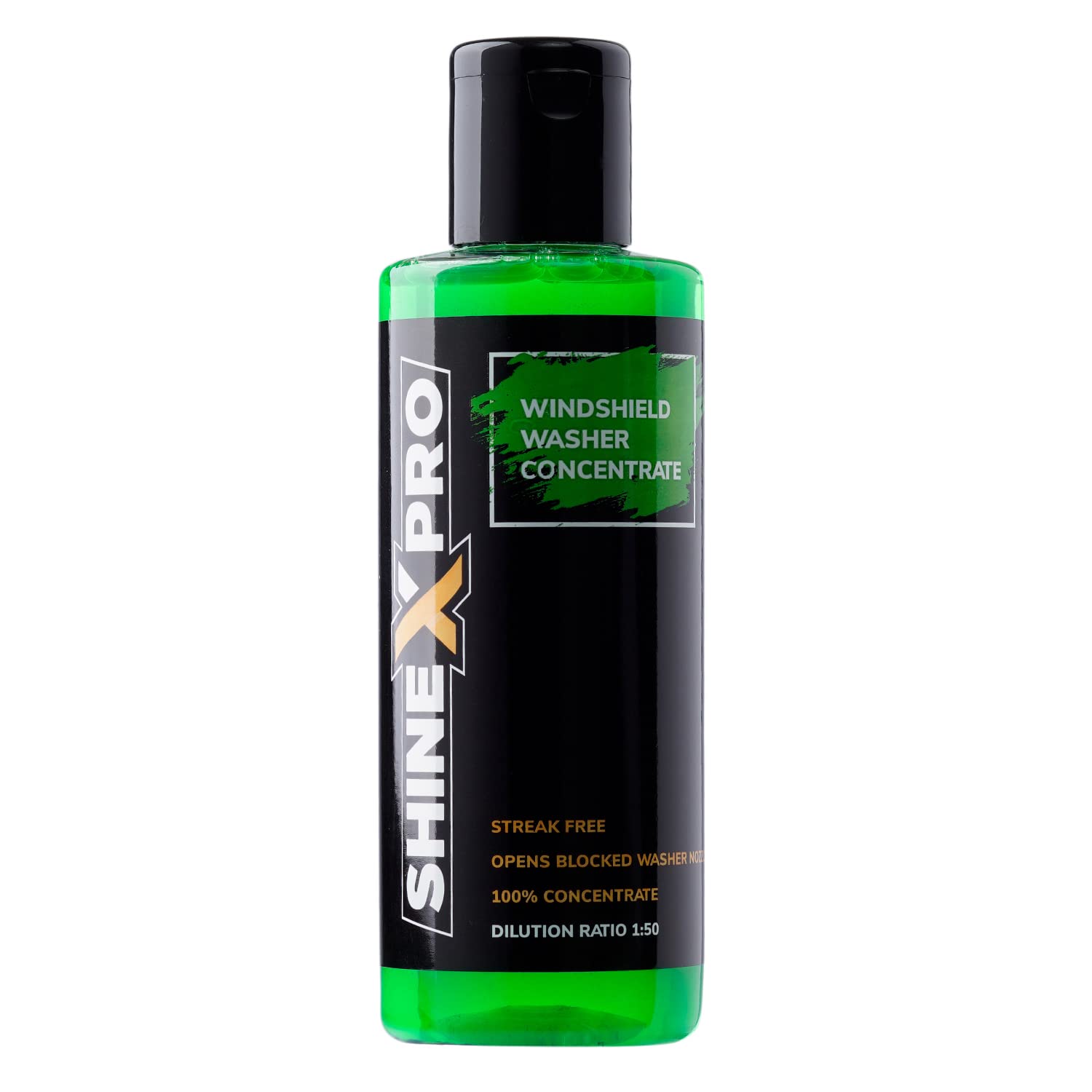 200mL Windshield Washer Fluid For Car - Car Windshield Cleaner Liquid In Concentrate Form (20mL Enough For 1L Tank) - Get A Streak Free Finish With Our Car Wiper Liquid