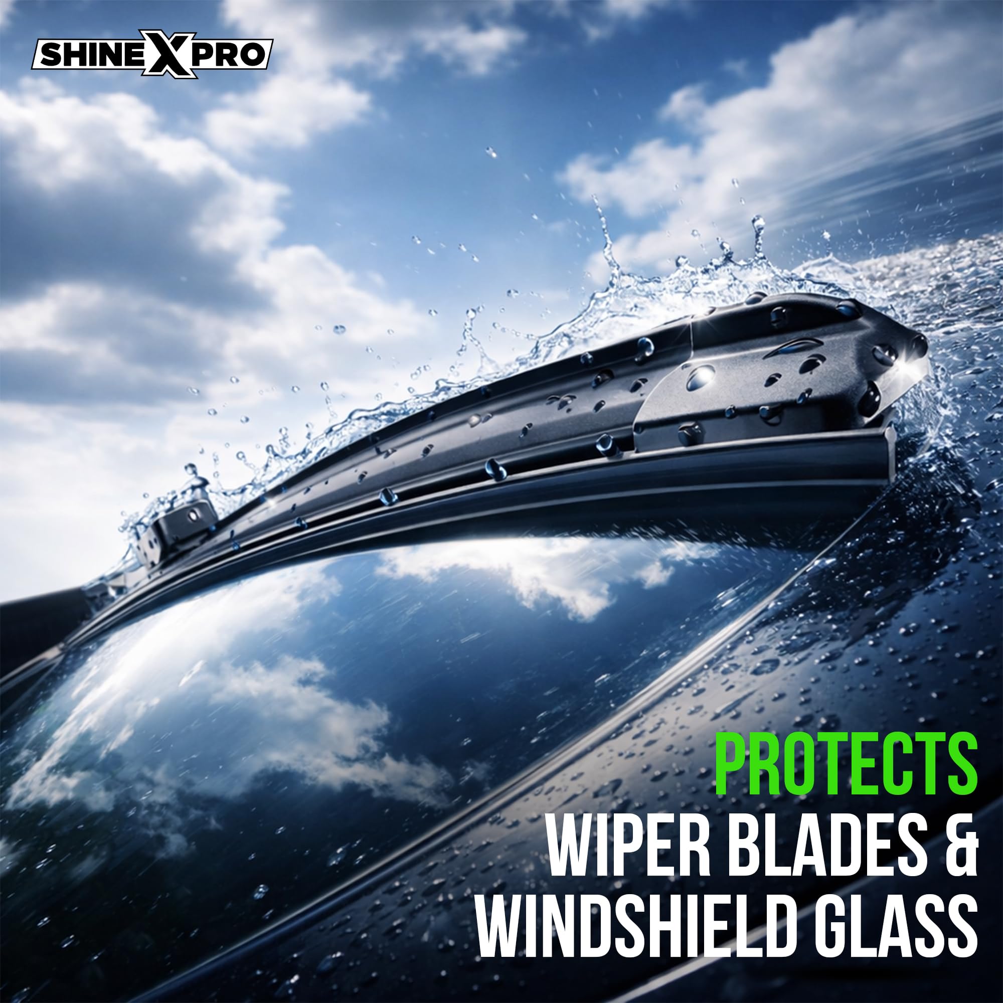 200mL Windshield Washer Fluid For Car - Car Windshield Cleaner Liquid In Concentrate Form (20mL Enough For 1L Tank) - Get A Streak Free Finish With Our Car Wiper Liquid