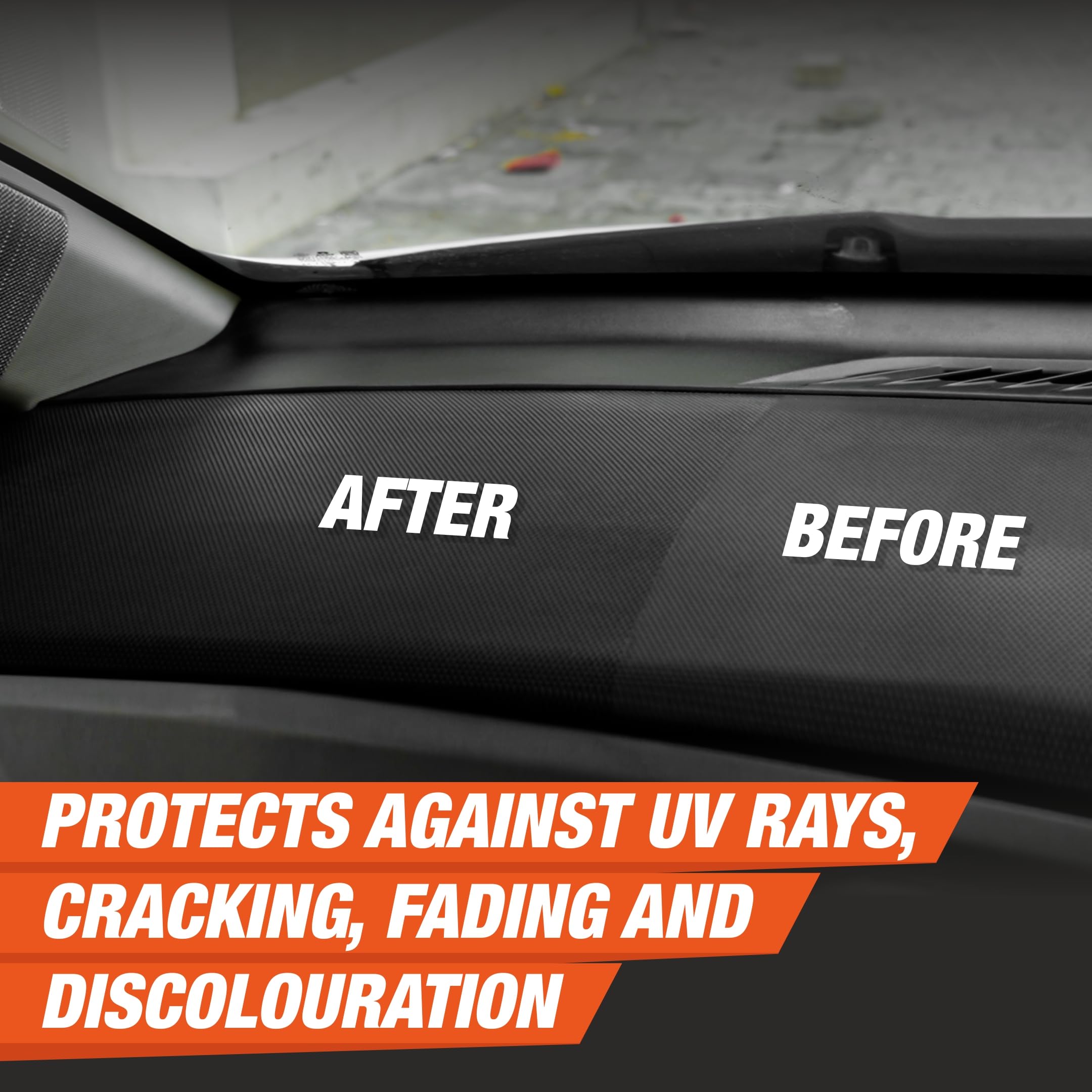 Dashboard Polish and Leather Conditioner + Protectant (1L) Car Dashboard Polish | Car Polish for Interior Plastic, Leather, Vinyl &amp; Rubber | Dashboard Polish that Protects, Shines &amp; Conditions
