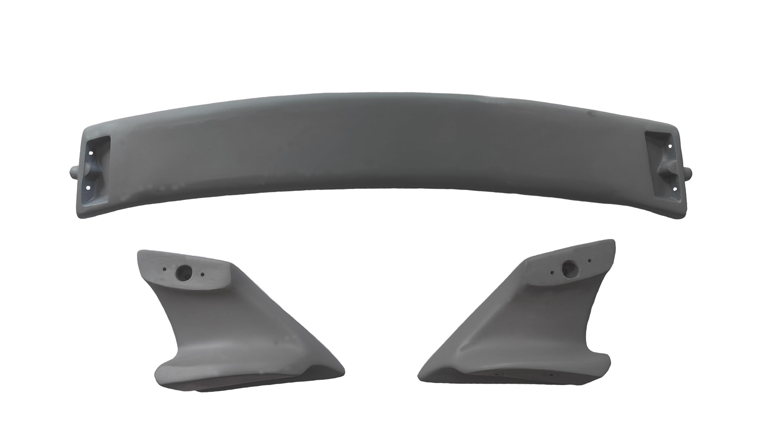 Car Spoiler Compatible with Honda City (Unpainted - Ps Grey Color) Car Spoiler with Light Weight Fiber Reinforced Plastic (FRP) - Drilling Required.