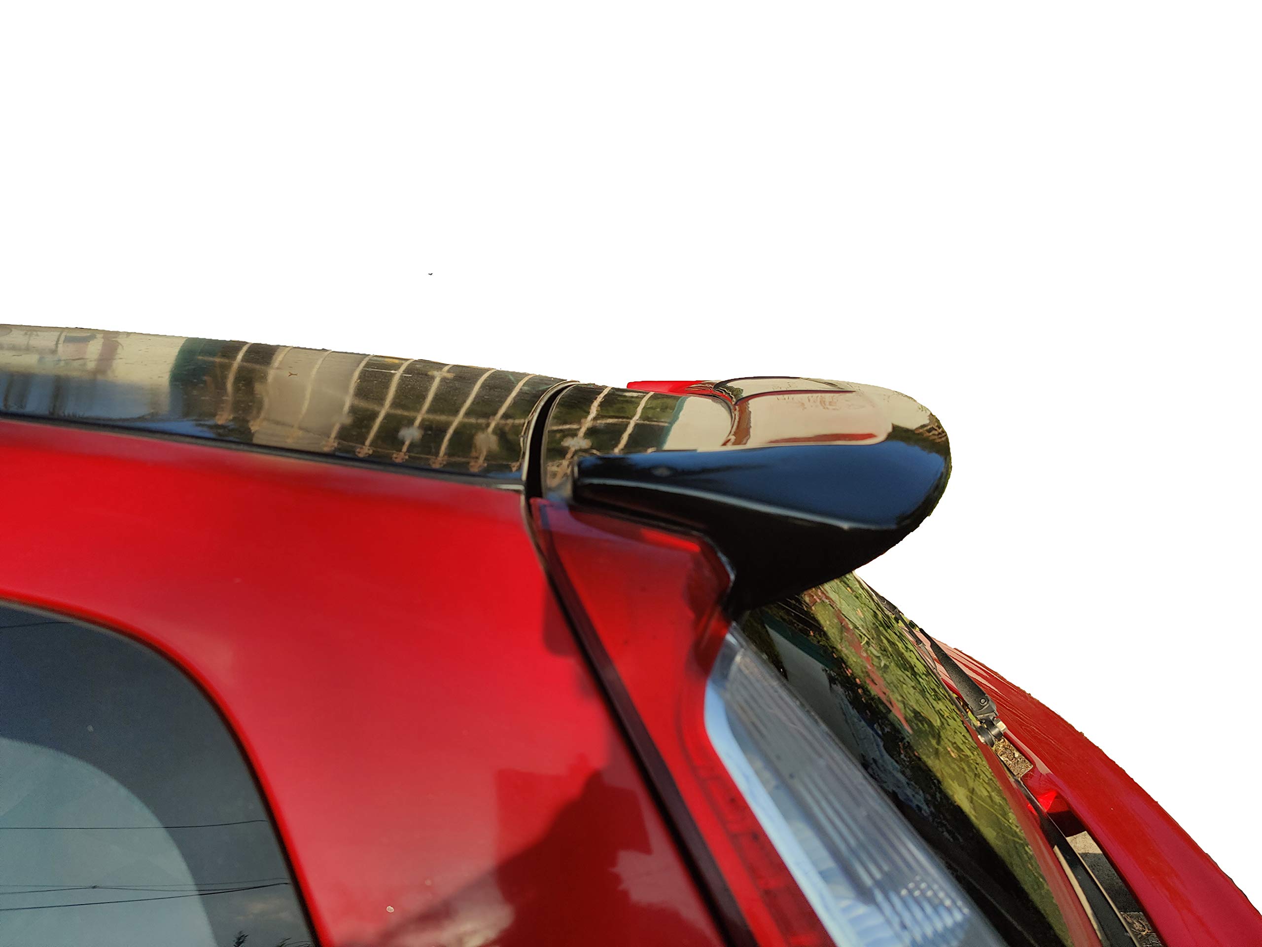 Light Weight Car Rear Trunk Spoiler Compatible with Ford Figo. Semi-Finished Car Spoiler Ford Figo (2010 to 2014) (Unpainted Grey)