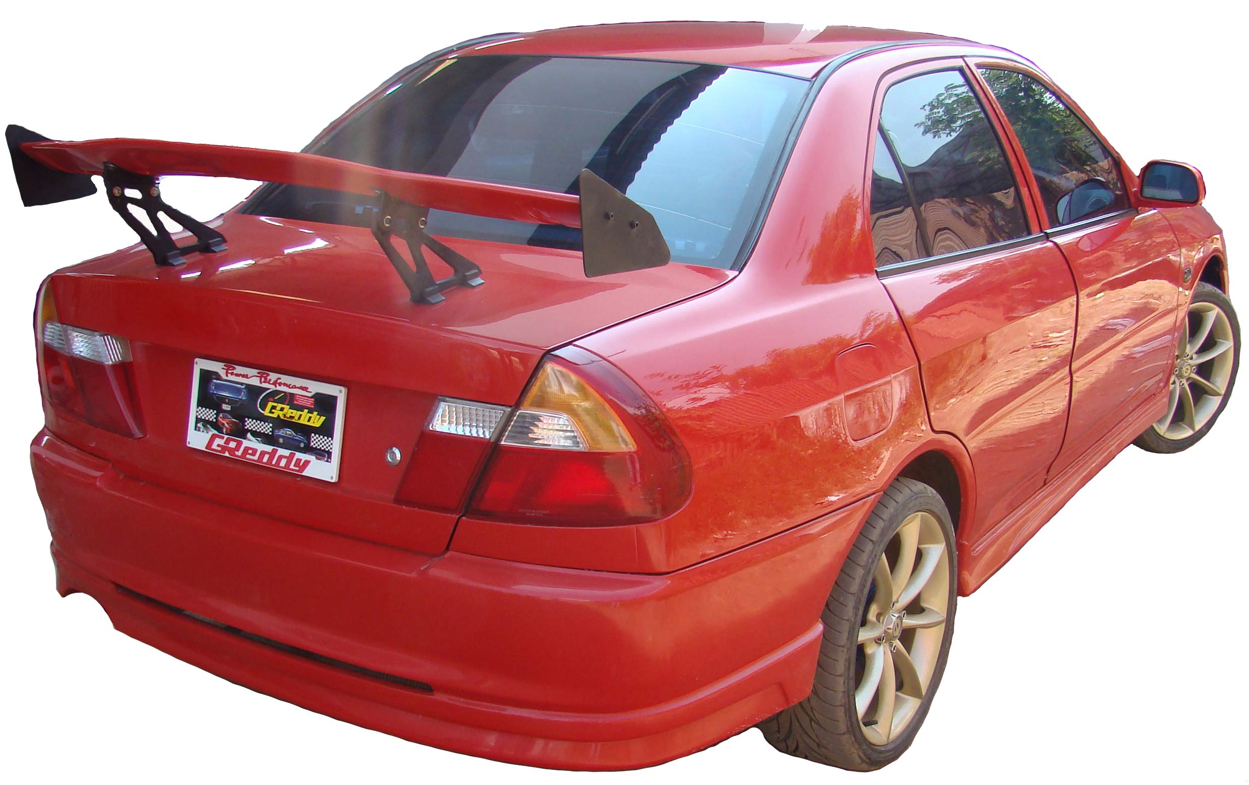Car Spoiler Compatible with Lancer, cedia, k5, k4, Sunny, Sx4 (Unpainted FRP)