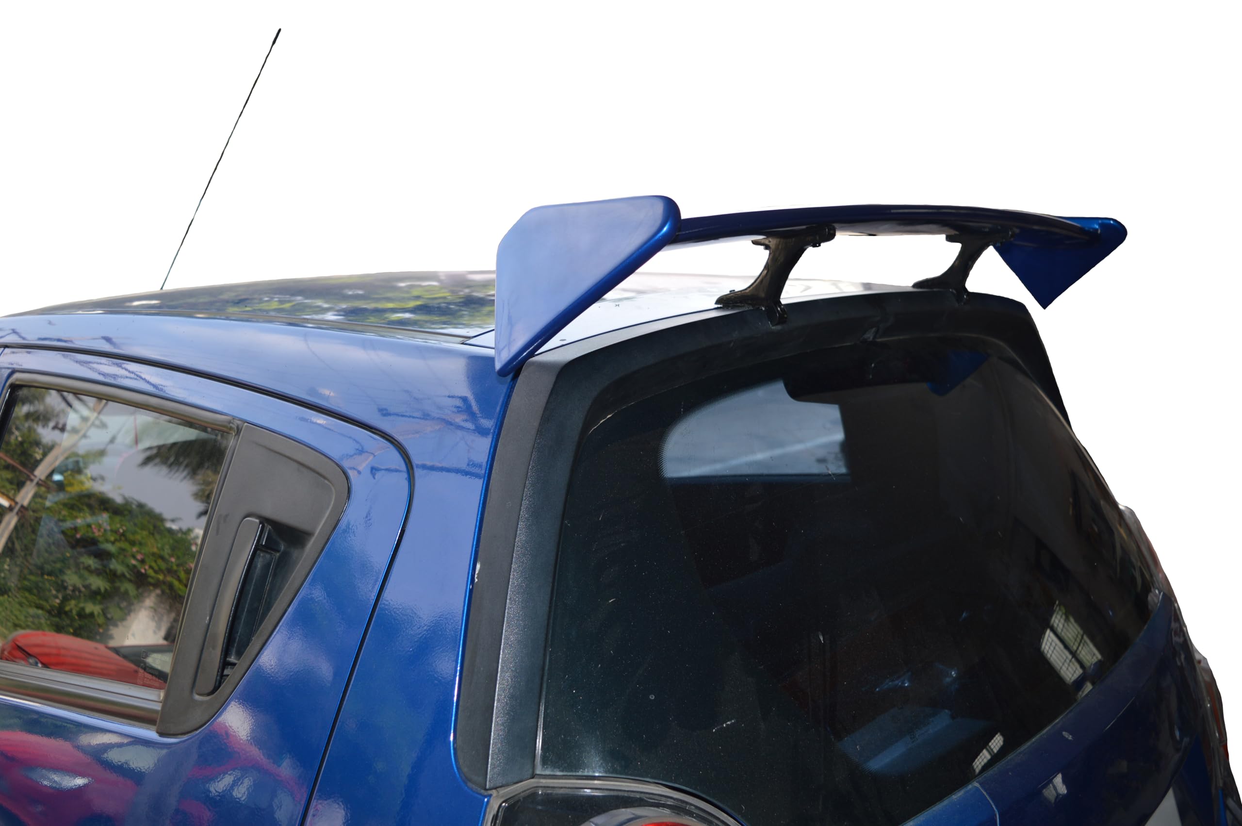 Car Spoiler Compatible to Beat-Celerio-I20-Elite-Ertiga Semi-Finished (Unpainted) Fiber Reinforced Plastic (FRP)