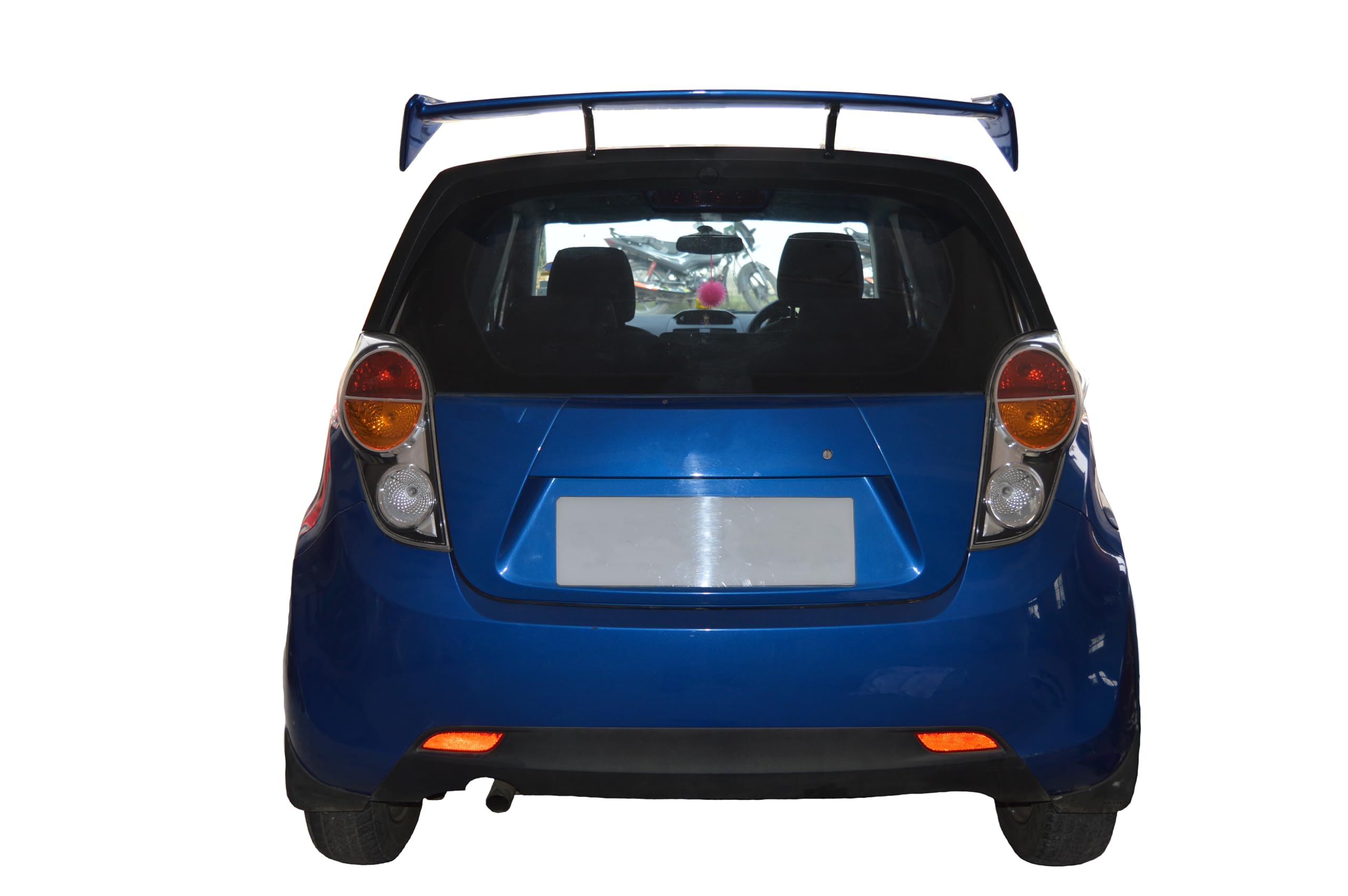 Car Spoiler Compatible to Beat-Celerio-I20-Elite-Ertiga Semi-Finished (Unpainted) Fiber Reinforced Plastic (FRP)