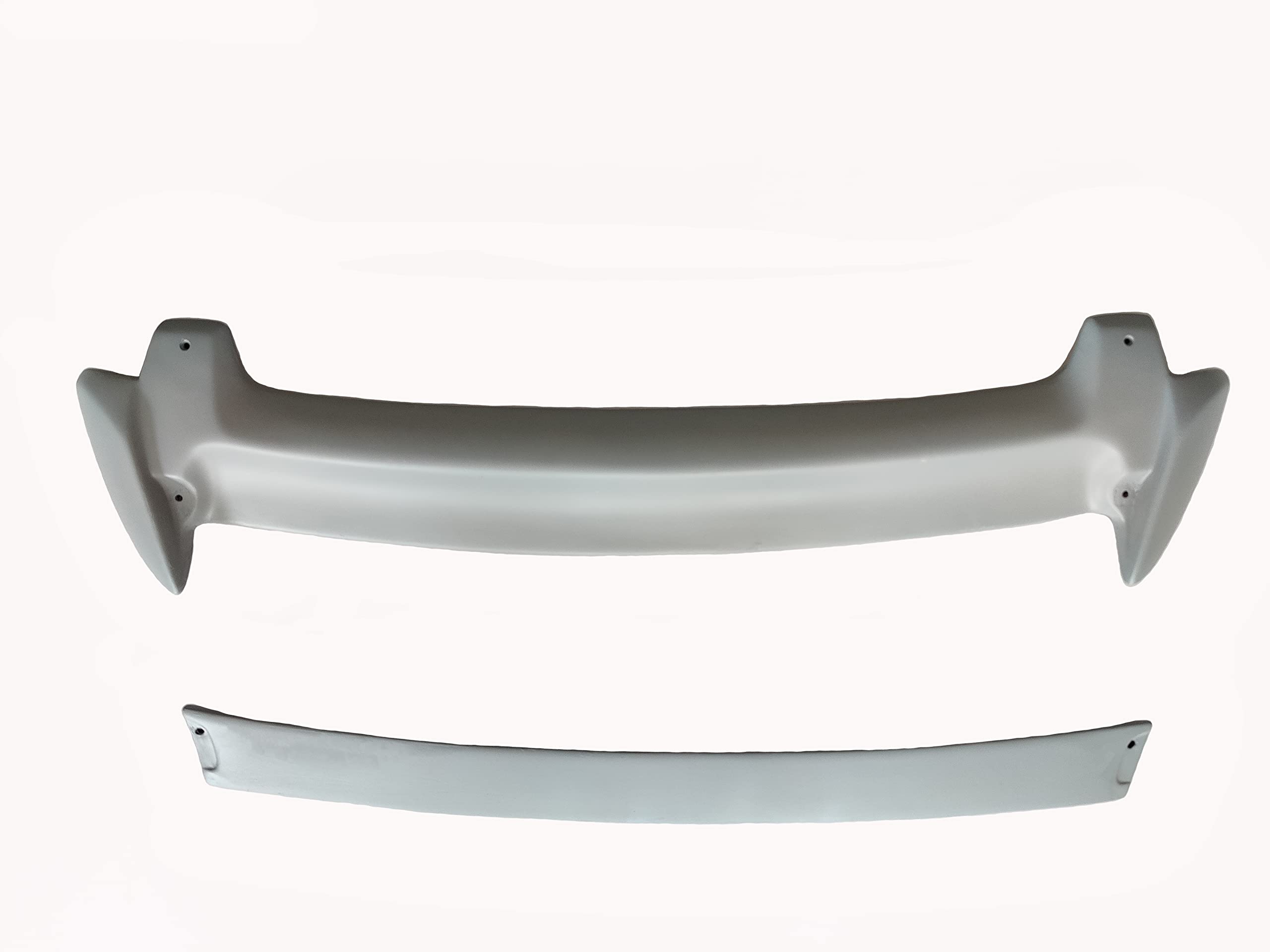 Car Spoiler Compatible with Maruti Suzuki S-Presso (Unpainted - Ps Grey Color) Car Spoiler with Light Weight Fiber Reinforced Plastic (FRP) - Drilling Required.