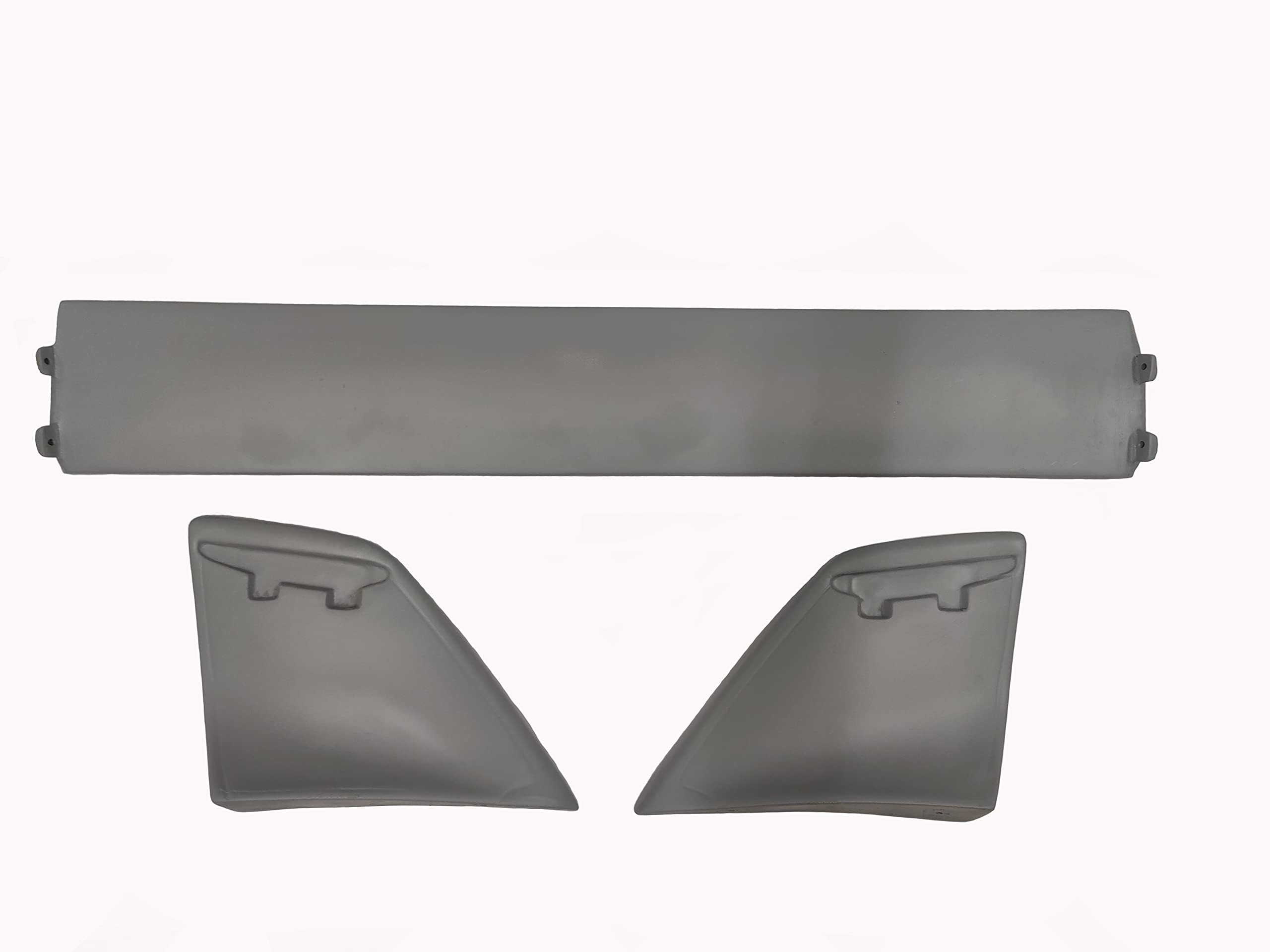 Car Spoiler Compatible with Baleno (Unpainted - Ps Grey Color) Car Spoiler with Light Weight Fiber Reinforced Plastic (FRP) - Drilling Required.