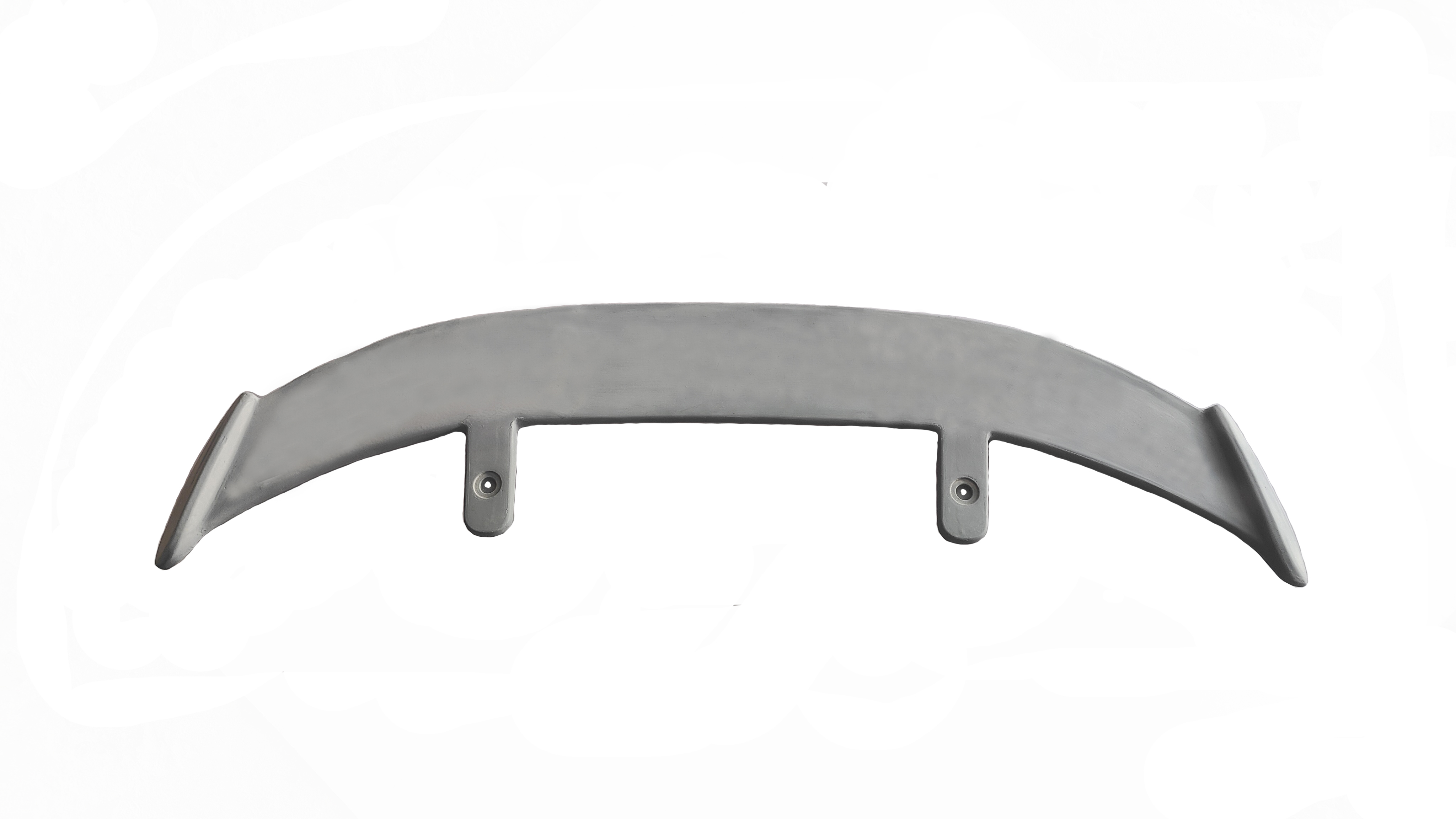 GT Type Sportz Spoiler Semi-Finished (Unpainted Grey) Car Spoiler Fiber Reinforced Plastic (FRP) Compatible with Fabia