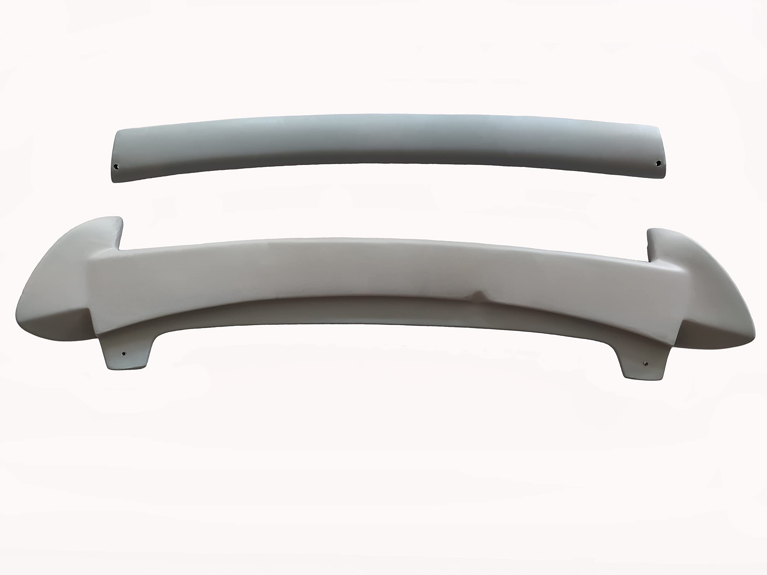 Car Spoiler Compatible with Maruthi Ignis(Unpainted - Ps Grey Color) Car Spoiler with Light Weight Fiber Reinforced Plastic (FRP) - Drilling Required.