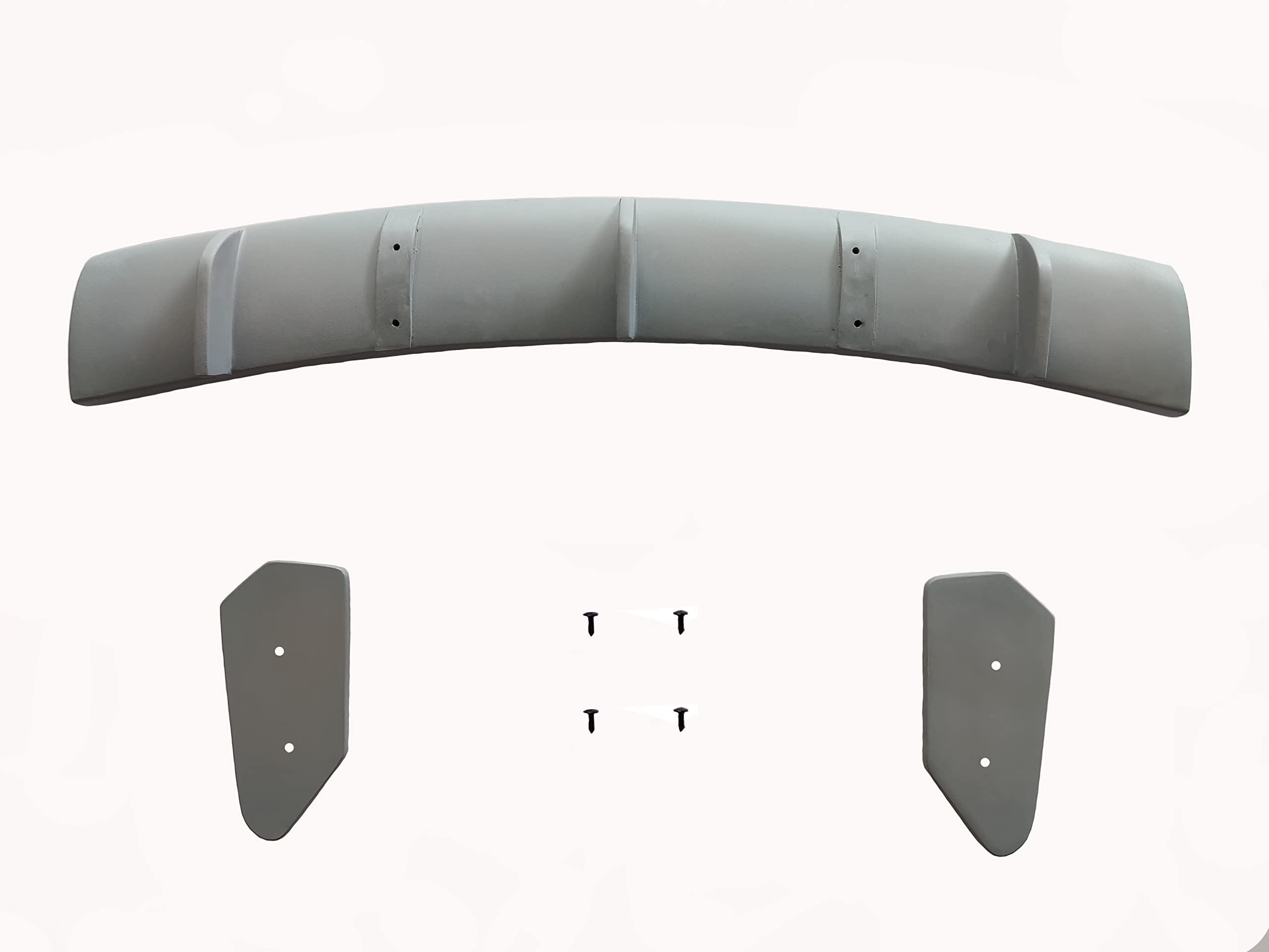 Car Spoiler Compatible with Tata Nexon (Unpainted - Ps Grey Color) Car Spoiler with Light Weight Fiber Reinforced Plastic (FRP) Drilling Required.