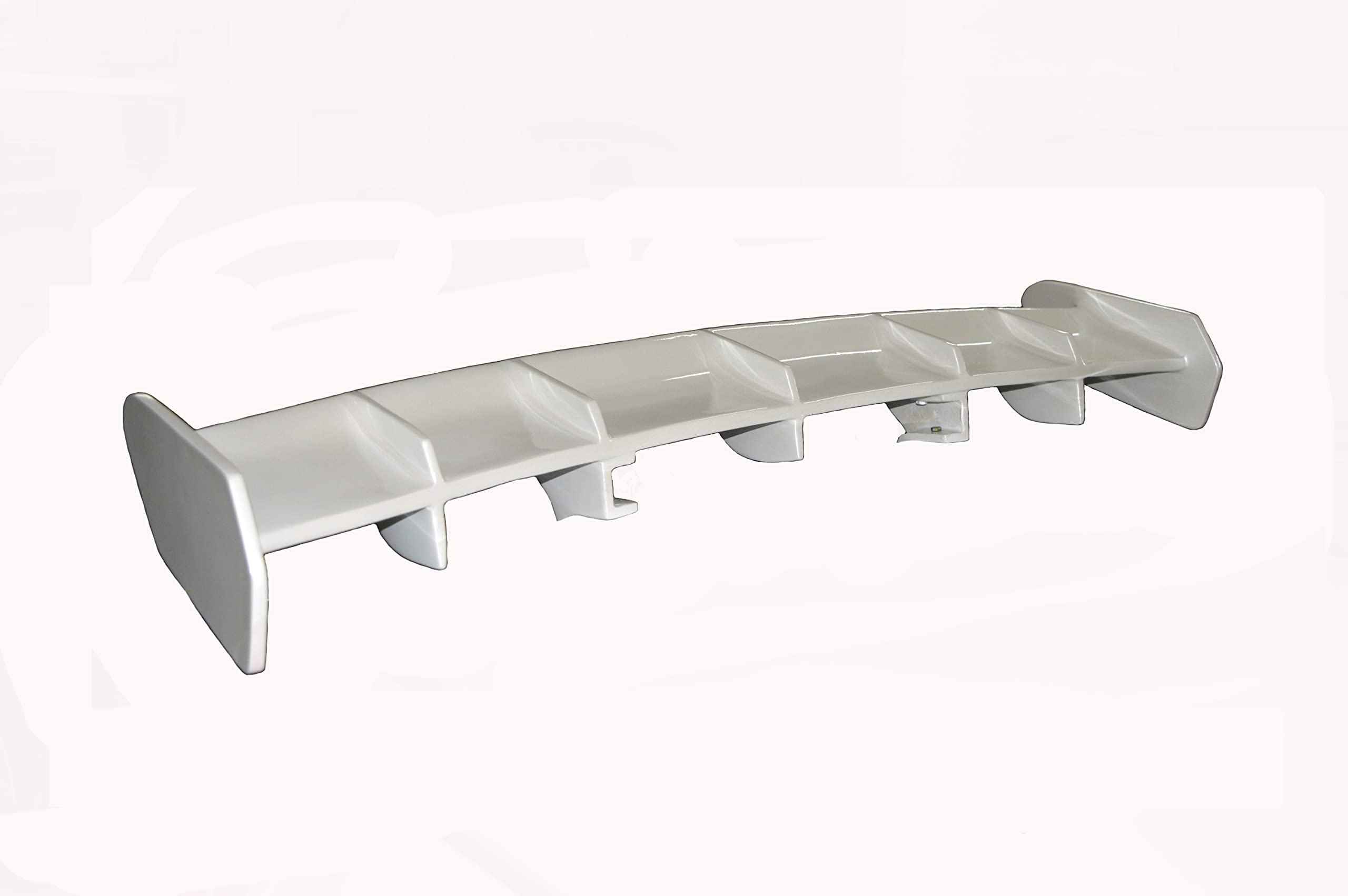 Car Spoiler Compatible with Tata Vista (Unpainted - Ps Grey Color) Car Spoiler with Light Weight Fiber Reinforced Plastic (FRP) Drilling Required.