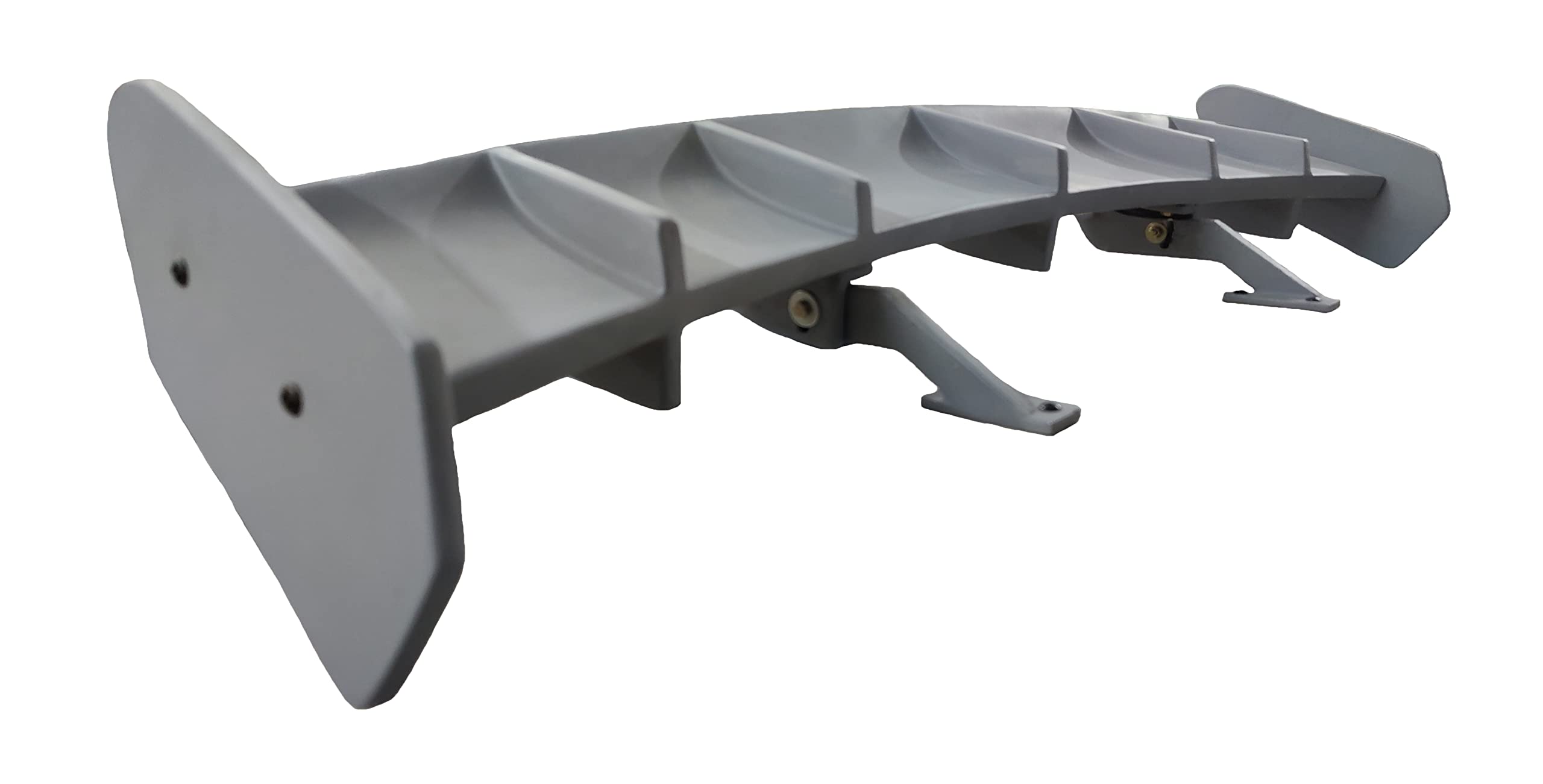 Car Spoiler Compatible with KIA Seltos (Unpainted - Ps Grey Color) Car Spoiler with Light Weight Fiber Reinforced Plastic (FRP) Drilling Required.