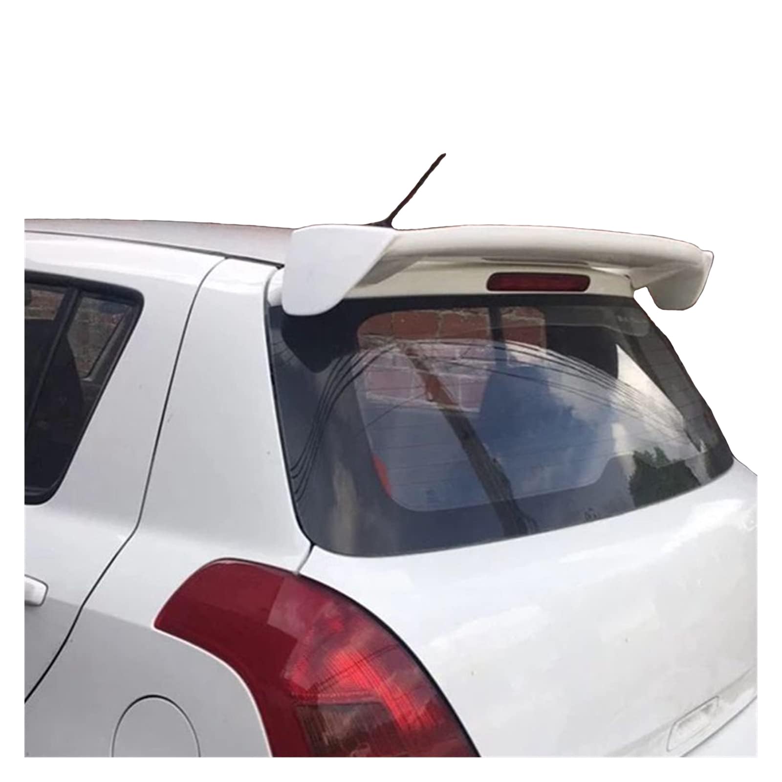 Car Spoiler Compatible to Alto-Astar-Swift-Ritz Fludic Semi-Finished (Unpainted) Fiber Reinforced Plastic (FRP)