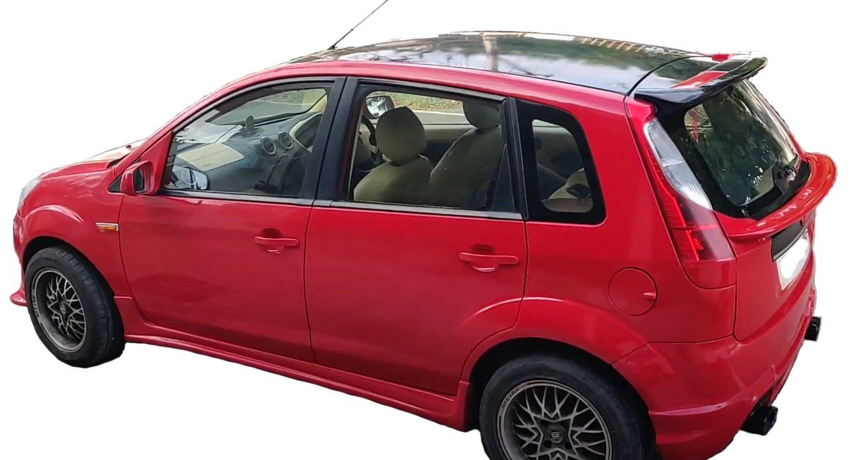 Car Spoiler Compatible to Figo (Unpainted - FRP) | New Year Gift for Car Lover |