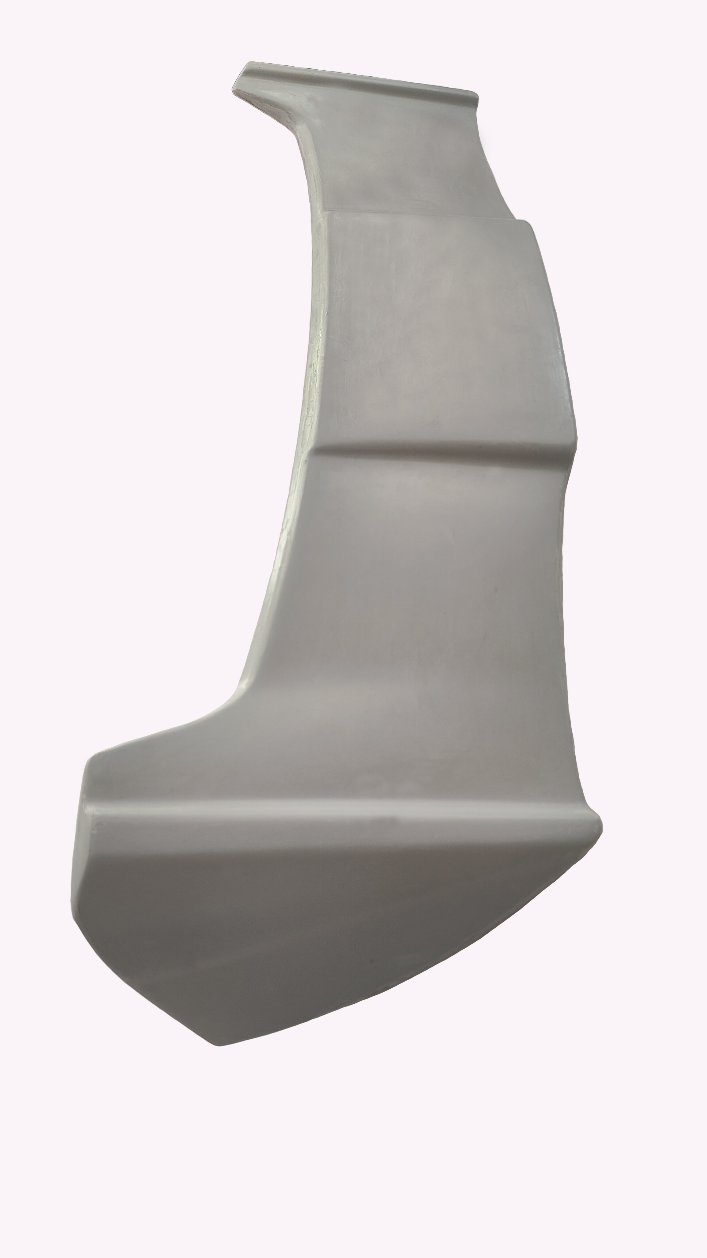 GT Type Sportz Spoiler Semi-Finished (Unpainted Grey) Car Spoiler Fiber Reinforced Plastic (FRP) Compatible with SELTOS