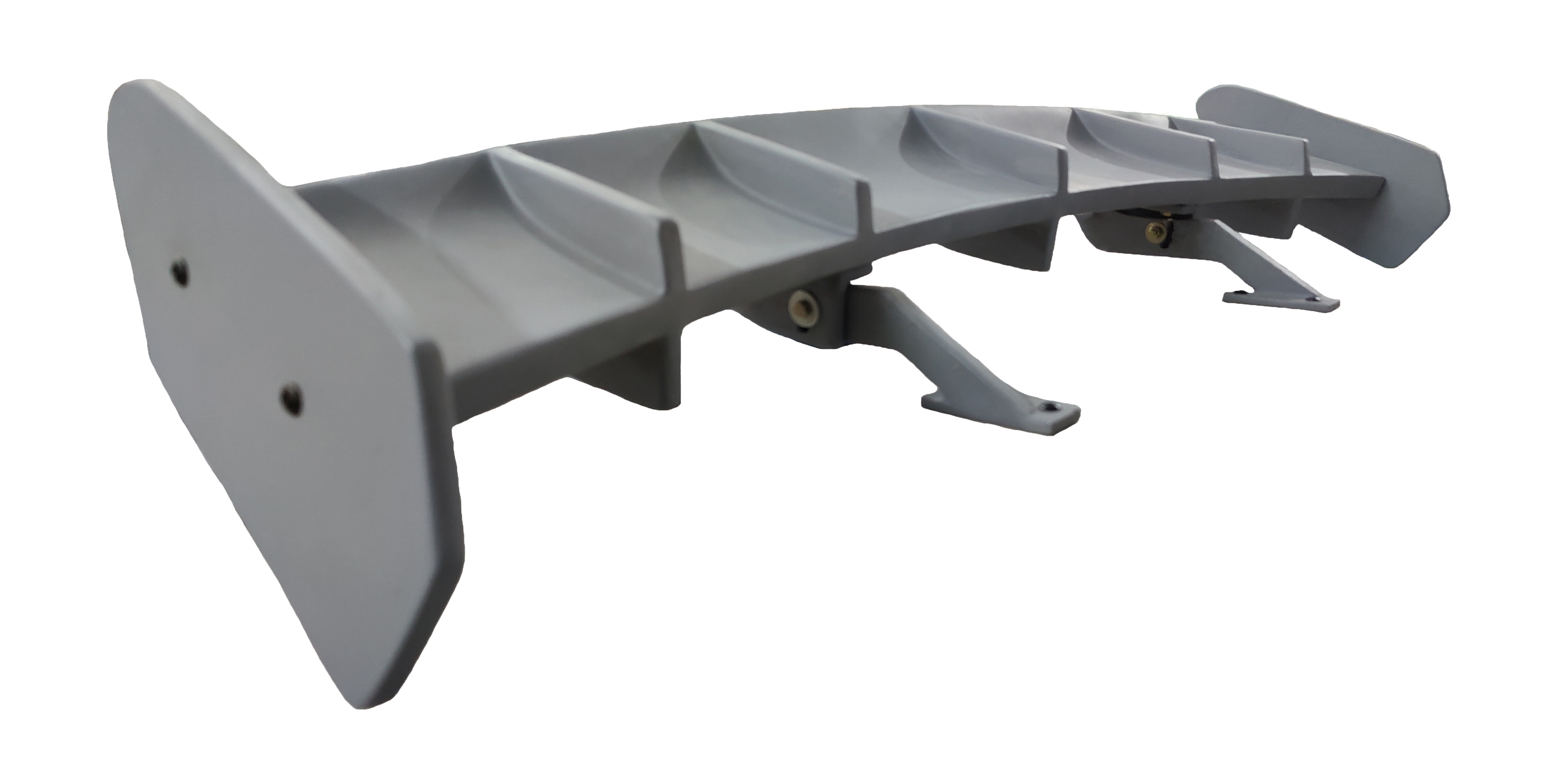 Car Spoiler Compatible with Tata Indica (Unpainted - Ps Grey Color) Car Spoiler with Light Weight Fiber Reinforced Plastic (FRP) Drilling Required.