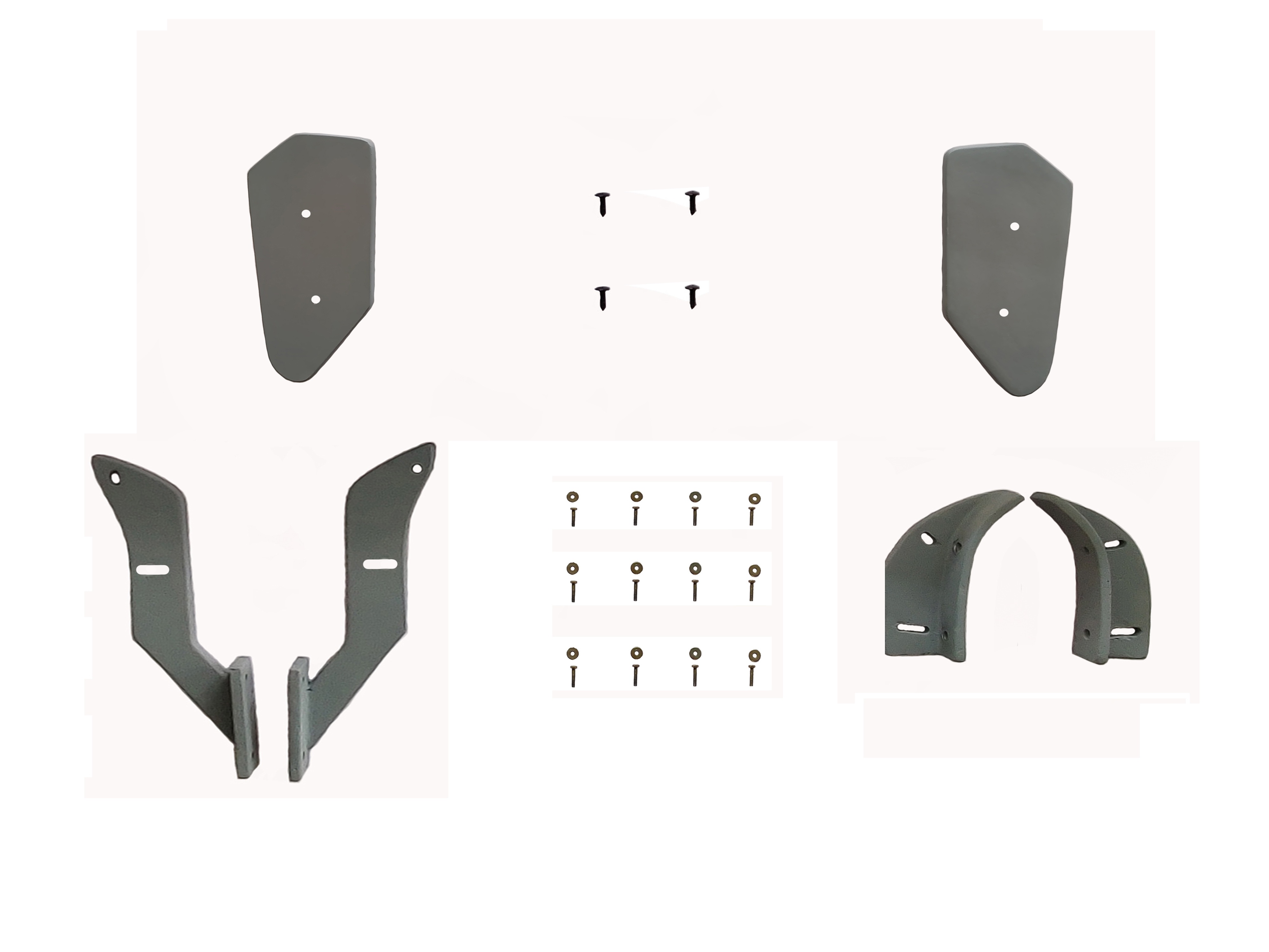 Car Spoiler Compatible with Mahindra Alturas G4 (Unpainted - Ps Grey Color) Car Spoiler with Light Weight Fiber Reinforced Plastic (FRP) Drilling Required.