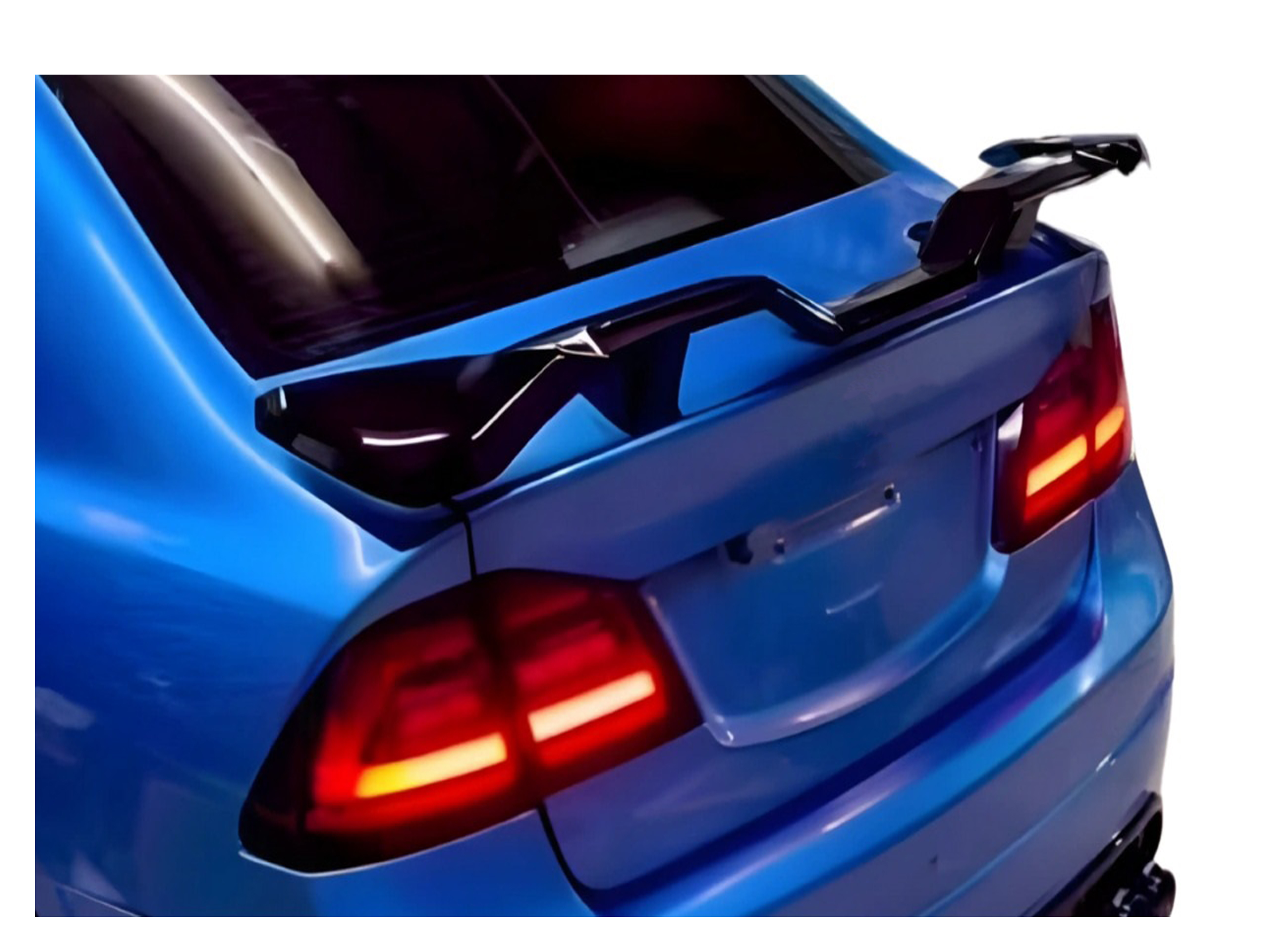 Car Spoiler Compatible for Civic | City | Amaze | Accord | Fiesta | Esteem | Accent | Elantra | Semi-Finished - Unpainted (FRP) Eagle Spoiler for Cars