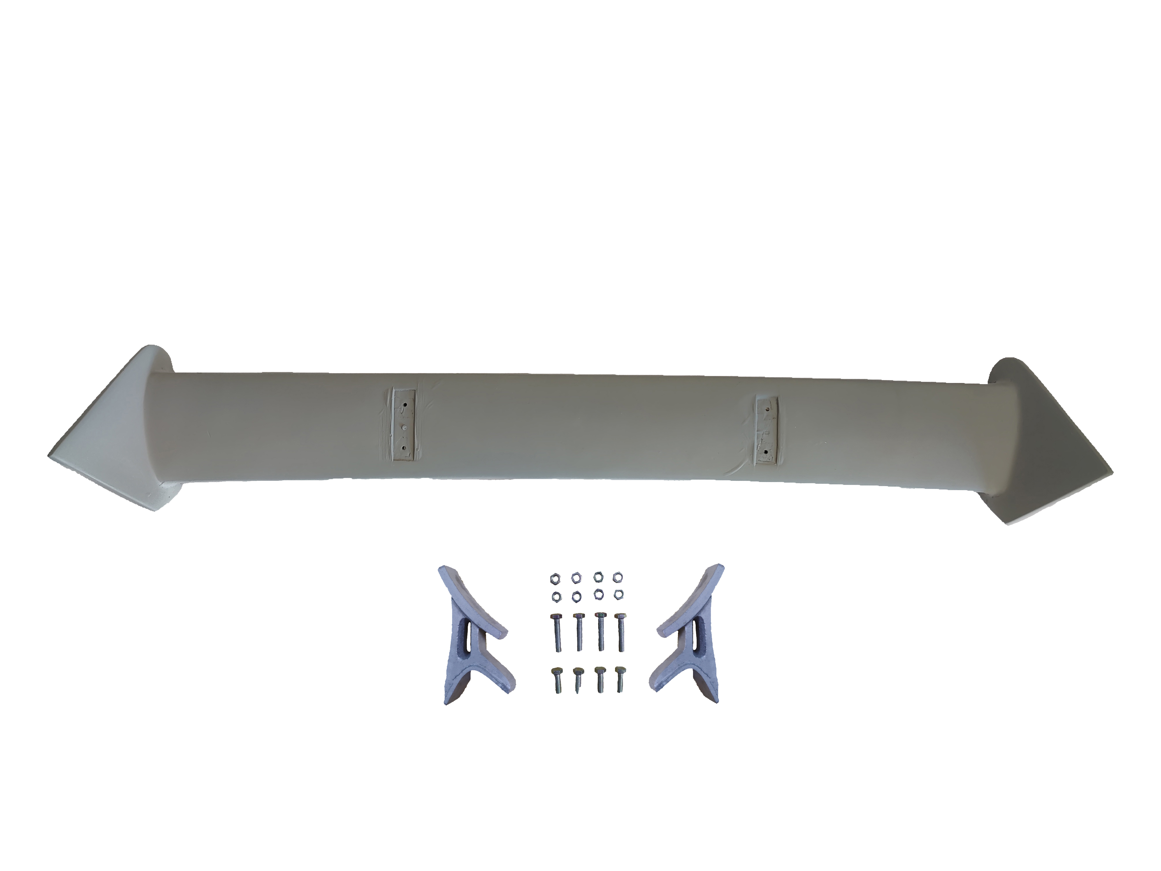Car Spoiler| Compatible with I 20 Elite|Semi-Finished (Unpainted)| Fiber Reinforced Plastic (FRP)