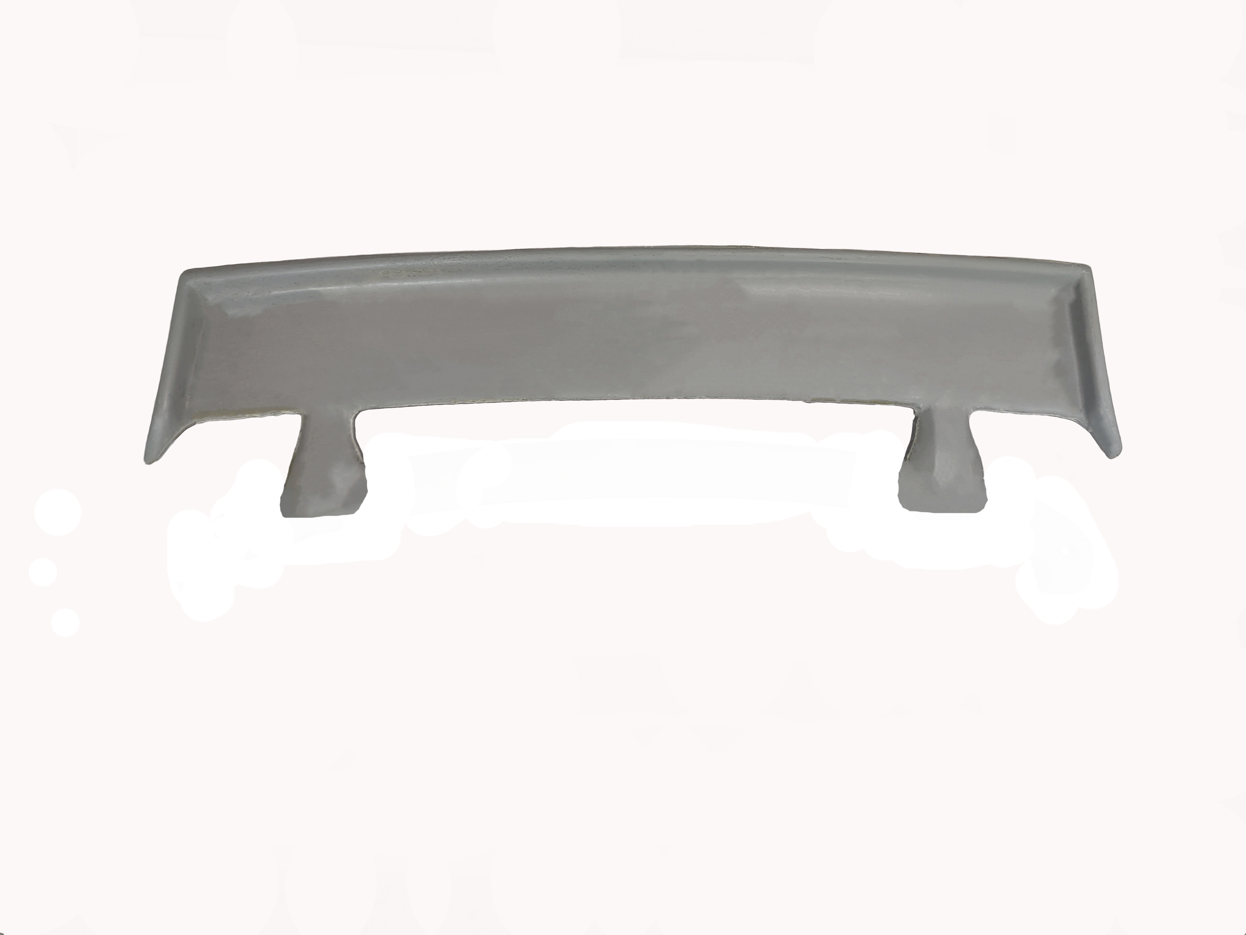 Car Spoiler Compatible to Punch - Semi-Finished (Unpainted) Fiber Reinforced Plastic (FRP)